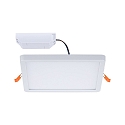 LED Recessed Panel AERO VariFit DIM, square, IP44, 17.5cm, 15W 4000K, 3-step dimmable, white