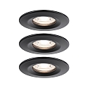 recessed luminaire NOVA MINI COIN rigid, set of 3 IP23, 4W 310lm 2700K 38� 38� CRI >80