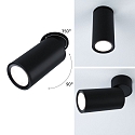 LED Deckeneinbauleuchte TURNAL COIN, 6W, 2700K, dimmbar, wei� matt