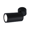 Paulmann LED Deckenleuchte TURNAL COIN, 6W, 2700K, 470 lm, dimmbar, schwarz matt