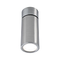 Paulmann ceiling luminaire TURNAL COIN, brushed iron dimmable