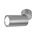 Paulmann ceiling luminaire TURNAL COIN, brushed iron dimmable