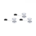 Paulmann under-cabinet luminaire PUKK set of 3, chrome matt  3,5W 210 | 300lm 2700K