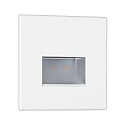 recessed luminaire EDGE, white matt 1,2W 50 | 100lm 2700K 100� 100�