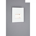 recessed luminaire EDGE, white matt 1,2W 50 | 100lm 2700K 100� 100�