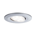 recessed luminaire CALLA swivelling, set of 3 IP65, chrome matt dimmable 5W 430 | 550lm 3000K 100� 100� CRI >80