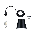 Paulmann Outdoor Pendelleuchte PLUG&SHINE KOFIA, 1xE14, 2W, 3000K, 24V, IP44, anthrazit