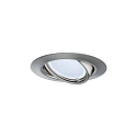 Paulmann 3er-Set Einbauleuchten-Set BASE COIN, IP20, � 9cm, 230V, inkl. LED Modul 5W 3000K 370lm 100�, On-Off, schwenkbar, eisen