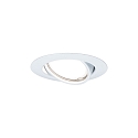 Paulmann 3er-Set Einbauleuchten-Set BASE COIN, IP20, � 9cm, 230V, inkl. LED Modul 5W 3000K 370lm 100�, 3step dimmbar, schwenkbar, wei�
