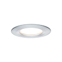 Paulmann recessed luminaire NOVA COIN LED round, rigid, set of 3 IP44, aluminium  19,5W 460lm 2700K 100� 100� CRI >80