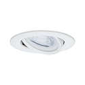 Paulmann 3er-Set LED Einbauleuchten-Set NOVA, IP23, rund, schwenkbar, inkl. GU10 6.5W 2700K 460lm 38�, 3step dimmbar, Wei� matt