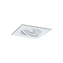 Paulmann recessed luminaire NOVA LED square, swivelling, set of 3 GU10 IP23, white matt dimmable 19,5W 460lm 2700K 38� 38� CRI >80