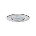 Paulmann recessed luminaire NOVA LED round, rigid, set of 3 GU10 IP44, brushed iron dimmable 19,5W 460lm 2700K 38� 38� CRI >80