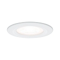 Paulmann recessed luminaire NOVA LED round, rigid, set of 3 GU10 IP44, white matt dimmable 19,5W 460lm 2700K 38� 38� CRI >80