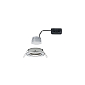 Paulmann LED Einbauleuchten-Set NOVA COIN, IP23, rund, schwenkbar, inkl. Modul 6.5W 2700K 460lm 100�, 3step dimmbar, Eisen geb�rstet