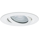Paulmann outdoor recessed luminaire NOVA PLUS round, swivelling GU10 IP65, white matt dimmable