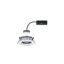 Paulmann outdoor recessed luminaire NOVA PLUS COIN round, swivelling Coin IP65, chrome dimmable