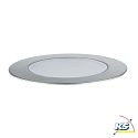 Paulmann Plug&Shine Floor recessed luminaires set of 3 FLOOR ECO, IP65, 24V, 3x 1.3W 3000K 50lm 90°, dimmable, silver
