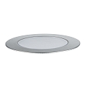Paulmann LED Bodeneinbauleuchte FLOOR ECO PLUG & SHINE, 3er Basisset, 80�, 7cm, 3x 1,3W, 24W, 3000K, 50lm, IP67, silber