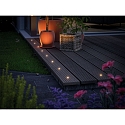 Paulmann 5er Set PLUG & SHINE LED Einbauleuchte MICRO PEN II, IP67, � 11.5cm, 5x 0.22W 3000K 1.8Im 20�, inkl. Treiber, silber
