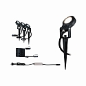 Paulmann LED Outdoor Spie�leuchte STING SPOT PLUG & SHINE, 3er Set, 80�, 3x 6W, 24V, 3000K, 270lm, IP67, dimmbar, anthrazit