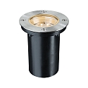 LED Bodeneinbauleuchte SPECIAL LINE, rund, � 11cm, 230V/12V, 6VA, 1.2W 2700K, Edelstahl, begehbar bis 500kg