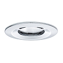 Paulmann Paulmann Recessed luminaire LED Coin Slim IP65, round, 6,8W, set of 1 dimmable, chrome