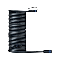 Plug&Shine Kabel IP68 mit 3 Anschlussbuchsen Schwarz, 10m