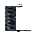 Plug&Shine Kabel IP68 mit 5 Anschlussbuchsen Schwarz, 10m