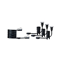Paulmann Plug&Shine 3er-Set Bodeneinbauleuchte Floor Mini IP65 3x2,5W 55mm Silber