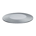 PLUG & SHINE Boden-Einbauleuchte FLOOR MINI, IP65, 55mm, � 5.5cm, 3x 2.5W 3000K, Silber