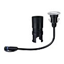 PLUG & SHINE Boden-Einbauleuchte FLOOR MINI, IP65, 55mm, � 5.5cm, 3x 2.5W 3000K, Silber