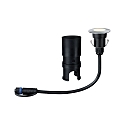 PLUG & SHINE Boden-Einbauleuchte FLOOR MINI, IP65, 55mm, � 5.5cm, 3x 2.5W 3000K, Silber