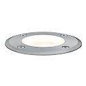Boden-Einbauleuchte IP67, inkl. GU10 LED 3.5W 300K 230lm 38�, befahrbar bis 500kg,  starr, Edelstahl