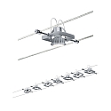 Paulmann Paulmann Wire system Mac II, max. 10W 230/12V GU5,3 max. 7x10W, chrome matt