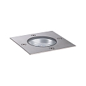 Paulmann LED Bodeneinbauleuchte PLUG & SHINE FLOOR, IP65, eckig, 10 x 10cm, 24V, 3.6W 3000K 300lm, dimmbar, rostfrei