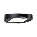 LED Solar-Wandleuchte RYSE mit Bewegungsmelder, IP44, 3000K 145lm, Anthrazit