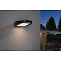 solar wall luminaire RYSE with motion detector IP44