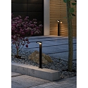 Paulmann LED Solar Pollerleuchte RYSE mit Bewegungsmelder, IP44, 3000K 100lm, Anthrazit