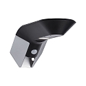 Solar LED Au�enwandleuchte SOLEY mit Bewegungsmelder, IP44, 3000K 100lm, optionale Hausnummer (exkl.)