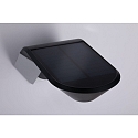 Solar LED Au�enwandleuchte SOLEY mit Bewegungsmelder, IP44, 3000K 100lm, optionale Hausnummer (exkl.)