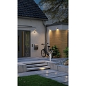 Paulmann LED Solar Pollerleuchte SOLEY mit Bewegungsmelder, IP44, 3000K 100lm, Anthrazit