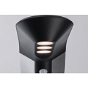 Paulmann LED Solar Pollerleuchte SOLEY mit Bewegungsmelder, IP44, 3000K 100lm, Anthrazit