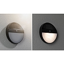 Paulmann LED Outdoor Wall luminaire ELOIS Solar luminaire, 1W, 3000K, 50lm, IP44, anthracite