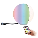 PLUG & SHINE ZigBee LED Lichtobjekt GLOBE, IP65, � 20cm, 24V, 2.8W RGB/W 110lm, dimmbar