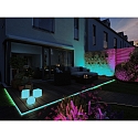 Paulmann LED Outdoor Smart Home Bodeneinbauleuchte RGBW PLUG & SHINE ZigBee, 3er Set, 80�, 24V, 3x 3,6W, RGBW, 3000-6500K, 190lm, IP65