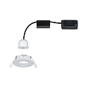 Paulmann LED Recessed luminaire NOVA MINI with Module COIN, IP44, fixed, 4W 2700K 310lm, white matt