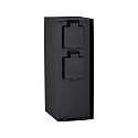 Paulmann socket column RIO square, anthracite