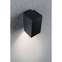 Paulmann outdoor wall luminaire FLAME UP OR DOWN 1 flame, square, switchable IP44, anthracite 