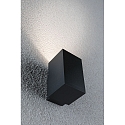 Paulmann outdoor wall luminaire FLAME UP OR DOWN 1 flame, square, switchable IP44, anthracite 